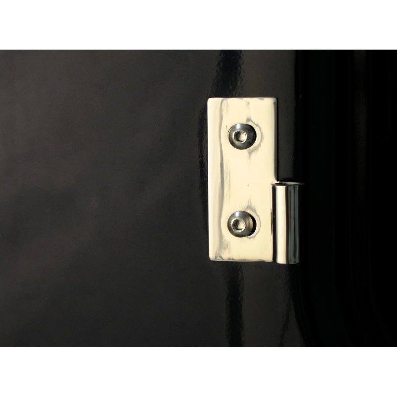 Jeep Wrangler Door Hinge Kit - Front - Rugged Ridge - Mirror Finish - Stainless Steel - `87-`06